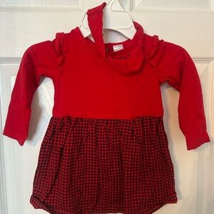 Carter's Festive Red Baby Dress with Matching Headband